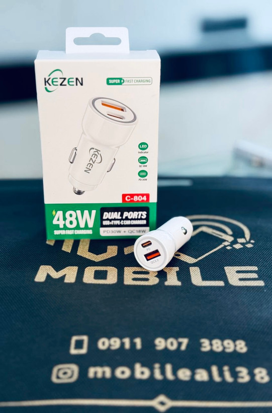 شارژر فندکی ( Kezen ) C-804 فست شارژ اورجینال